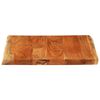 vidaXL Table Top Natural Solid acacia wood 31.5x31.5 in Durable