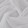 vidaXL Voile Fabric 4.8 x 65.6' White