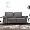 vidaXL 2-seater Sofa Grey