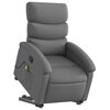 vidaXL Stand Up Massage Recliner Chair Dark Gray
