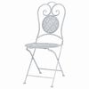 vidaXL Garden Furniture Set Greyish White Powder-coated Steel Medium