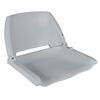 vidaXL Boat Seats 2 pcs Foldable Backrest No Pillow Grey 16.1x20.1x18.9"(2x90417)