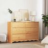 vidaXL Chest of Drawers Drammen Oak 111 x 43 x 73.5 cm Solid Pine wood