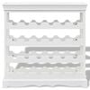 vidaXL Wine Cabinet White