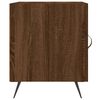 vidaXL Bedside Cabinet Set of 2 Brown Oak