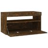 vidaXL TV Cabinet Smoked oak Engineered wood Medium TV Cabinet