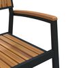 vidaXL Garden Chair 6 pcs Brown 56 x 57 x 87cm Solid Acacia wood