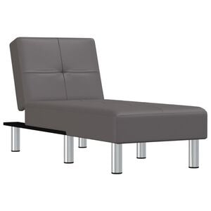 vidaXL Chaise Lounge Grey