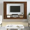 vidaXL TV Cabinet Brown Oak Engineered Wood TV Cabinet Rectangular