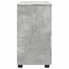 vidaXL Bathroom Cabinet Concrete Grey 30.12 x 13.78 x 25.20 in