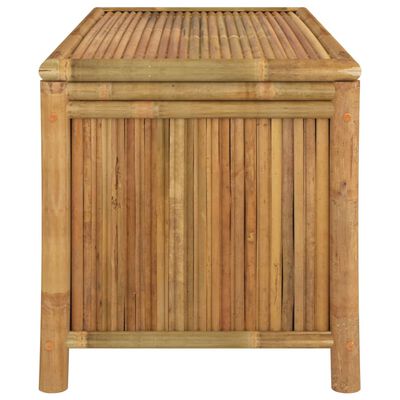 vidaXL Patio Storage Box 43.3"x20.5"x21.7" Bamboo