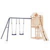 vidaXL Outdoor Playset Pine Solid Pine Wood Large Durable