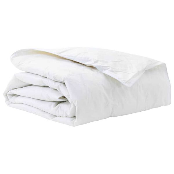 vidaXL Duvet White 55.12 x 86.61 in Feather