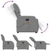 vidaXL Electric Stand Up Massage Recliner Chair Light gray