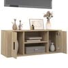 vidaXL TV Cabinet Sonoma Oak Engineered Wood Medium TV Cabinet