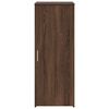 vidaXL Storage Cabinet Brown Oak Engineered wood Medium Storage Cabinet