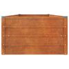 vidaXL Garden Raised Bed Rusty Corten steel Large Durable