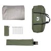 vidaXL Fishing Tent 4-Person Olive Green Waterproof