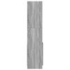 vidaXL Highboard Grey Sonoma Engineered Wood Tall Highboard