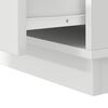 vidaXL Bedside Cabinet 2 pcs White 15.35 x 13.58 x 19.69 in