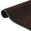 vidaXL Doormat Brown Polypropylene and PVC 23.6 x 59.1 in Non-slip