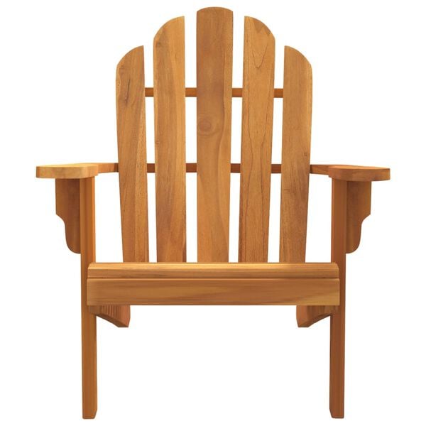 vidaXL Garden Adirondack Chair Teak Solid teak wood Standard Durable