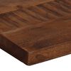 vidaXL Table Top Multicolor Solid reclaimed wood 39.4 x 7.9 in Durable