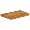 vidaXL Table Top Oak Tone Solid Mango Wood Small Thick Surface