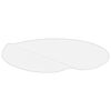 vidaXL Table Protector Clear PVC Ø 43.3 in Scratch-resistant Round