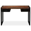 vidaXL Desk Varies Solid reclaimed wood 47.2 x 19.7 x 29.9 in Desk