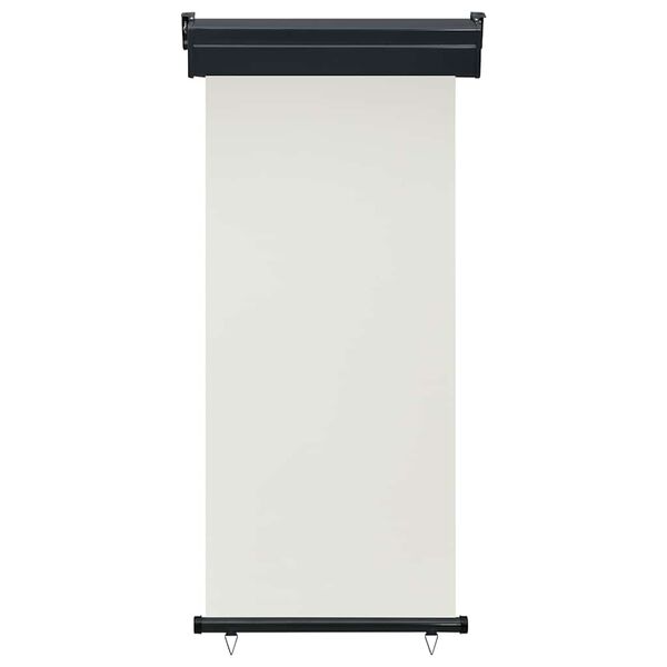 vidaXL Balcony Side Awning 33.5"x98.4" Cream