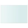 vidaXL Glass Panel Set of 2 Clear Tempered Glass Small