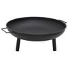 vidaXL Fire Pit 26.6"x22.8"x8.9" Steel