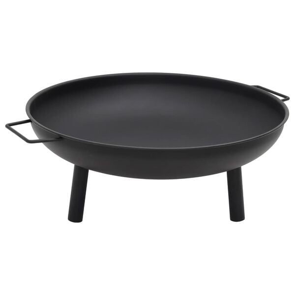 vidaXL Fire Pit 26.6"x22.8"x8.9" Steel