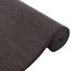 vidaXL Rug Dark Brown Bamboo, PP (polypropylene) 31.5 x 157.5 in