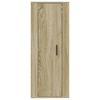 vidaXL Wall Mounted Tv Cabinet Sonoma oak Engineered wood Medium