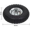 vidaXL Sack Truck Wheels 4 pcs Rubber 4.10/3.50-4 (260x83)