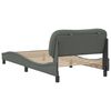 vidaXL Bed Frame Dark Grey