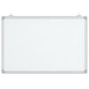 vidaXL Magnetic Whiteboard 23.6x15.7x0.7" Aluminium