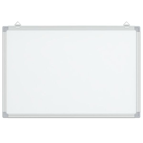 vidaXL Magnetic Whiteboard 23.6x15.7x0.7" Aluminium