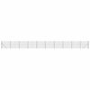 vidaXL Wire Mesh Fence with Flange Anthracite 4.6x82.0'