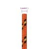 vidaXL Boat Rope Orange 0.20 " 164.0 ' Polypropylene