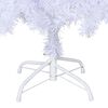 vidaXL Artificial Christmas Tree White PVC, Steel Extra large