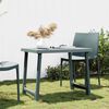vidaXL Camping Table Green Polypropylene Medium Camping Table