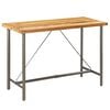 vidaXL Bar Table Reclaimed Teak Solid reclaimed teak 59.1 x 27.6 x 41.7 in