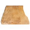 vidaXL Table Top Natural Mango Wood Solid Mango Wood Medium Durable