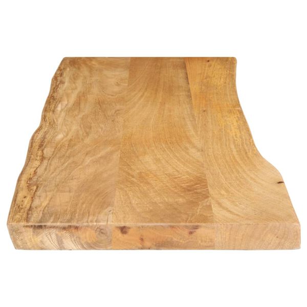 vidaXL Table Top Natural Mango Wood Solid Mango Wood Medium Durable