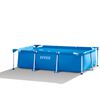 INTEX Pool Blue PVC Medium Tough Above Ground Pool Rectangular