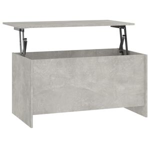 vidaXL Coffee Table Concrete Grey Engineered Wood Medium
