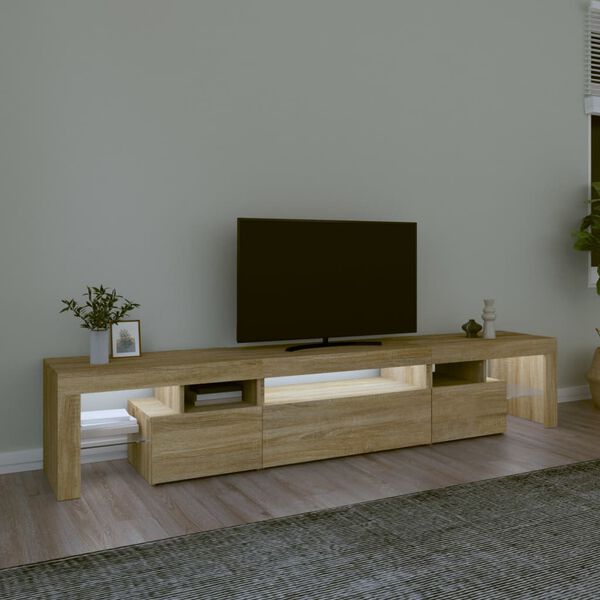 vidaXL TV Cabinet Sonoma Oak Engineered wood Large TV Cabinet